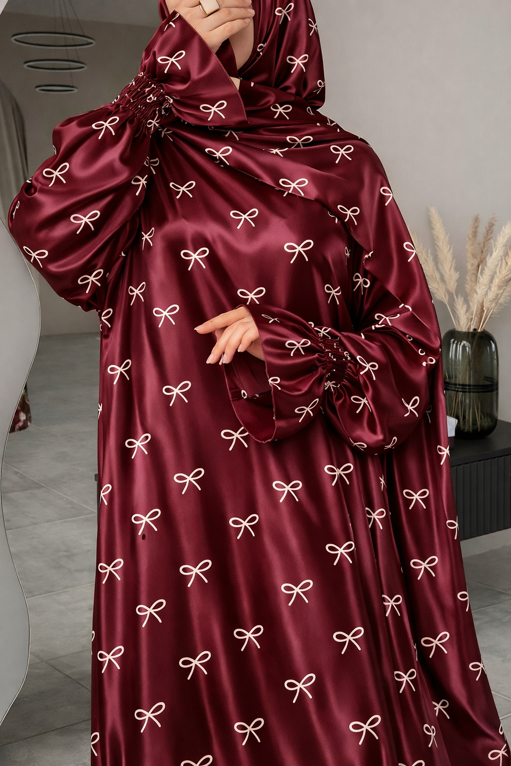 إسدال حرير أرماني فاخر