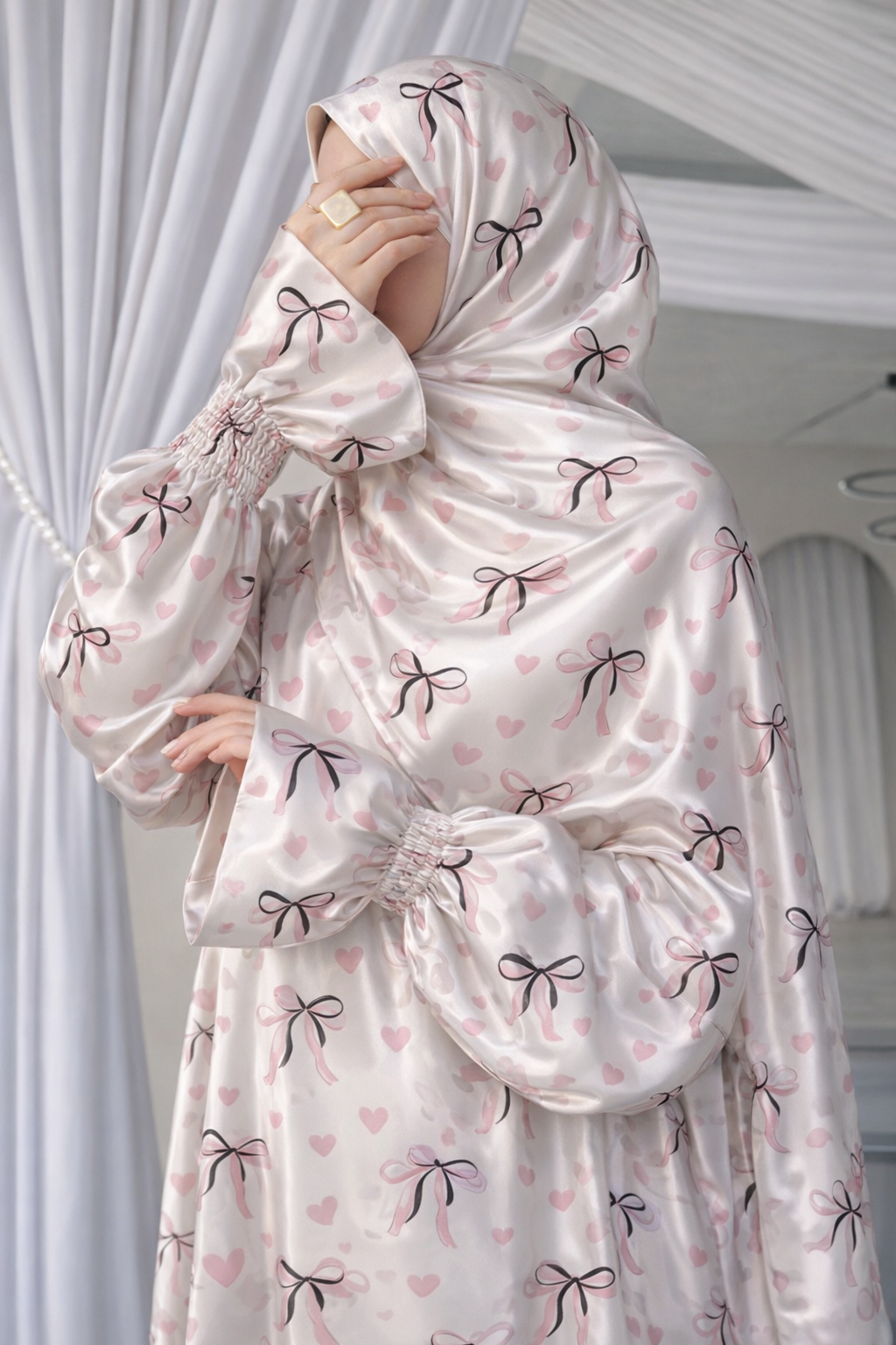 إسدال حرير أرماني فاخر