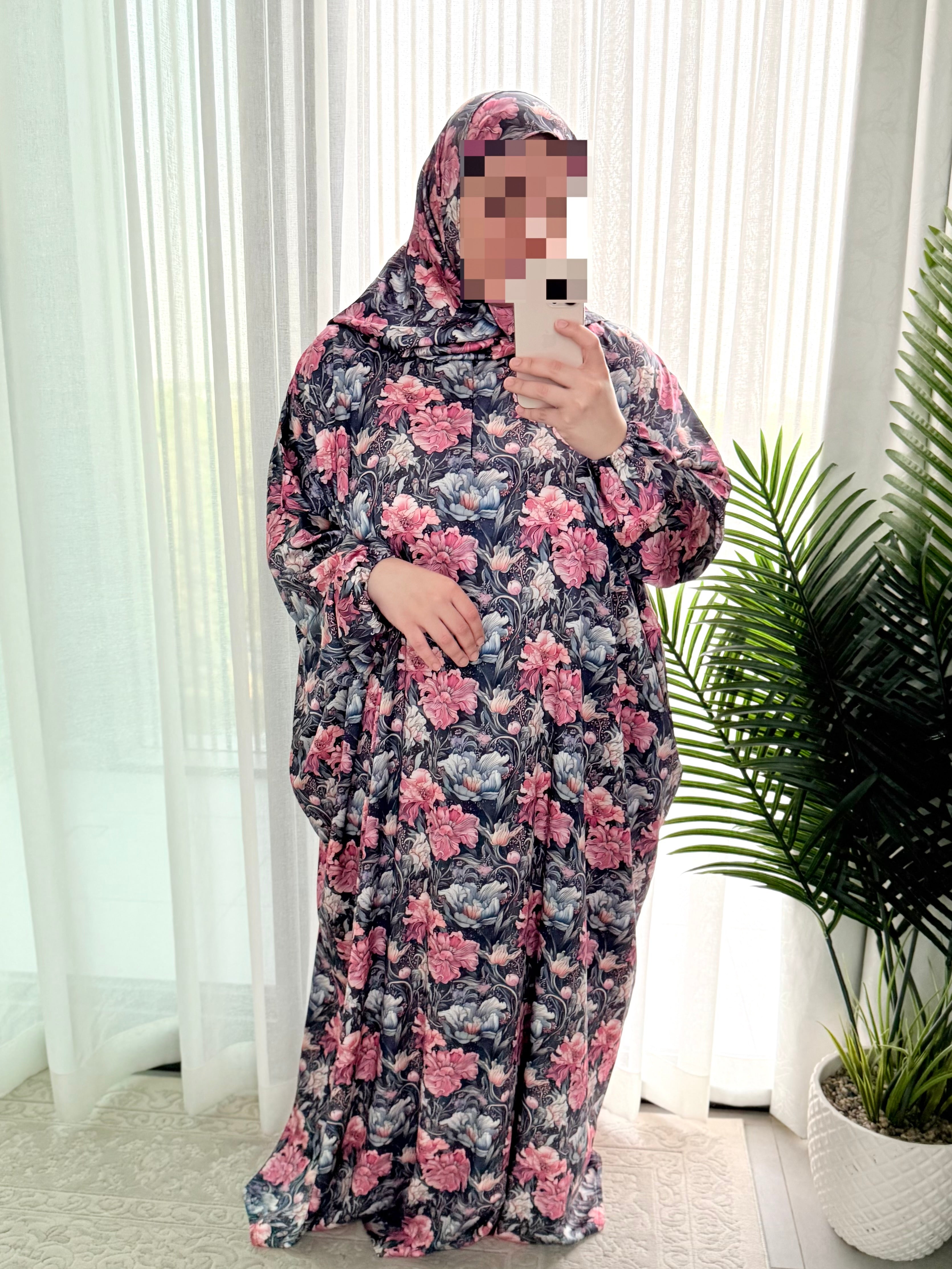 إسدال حرير أرماني فاخر ١