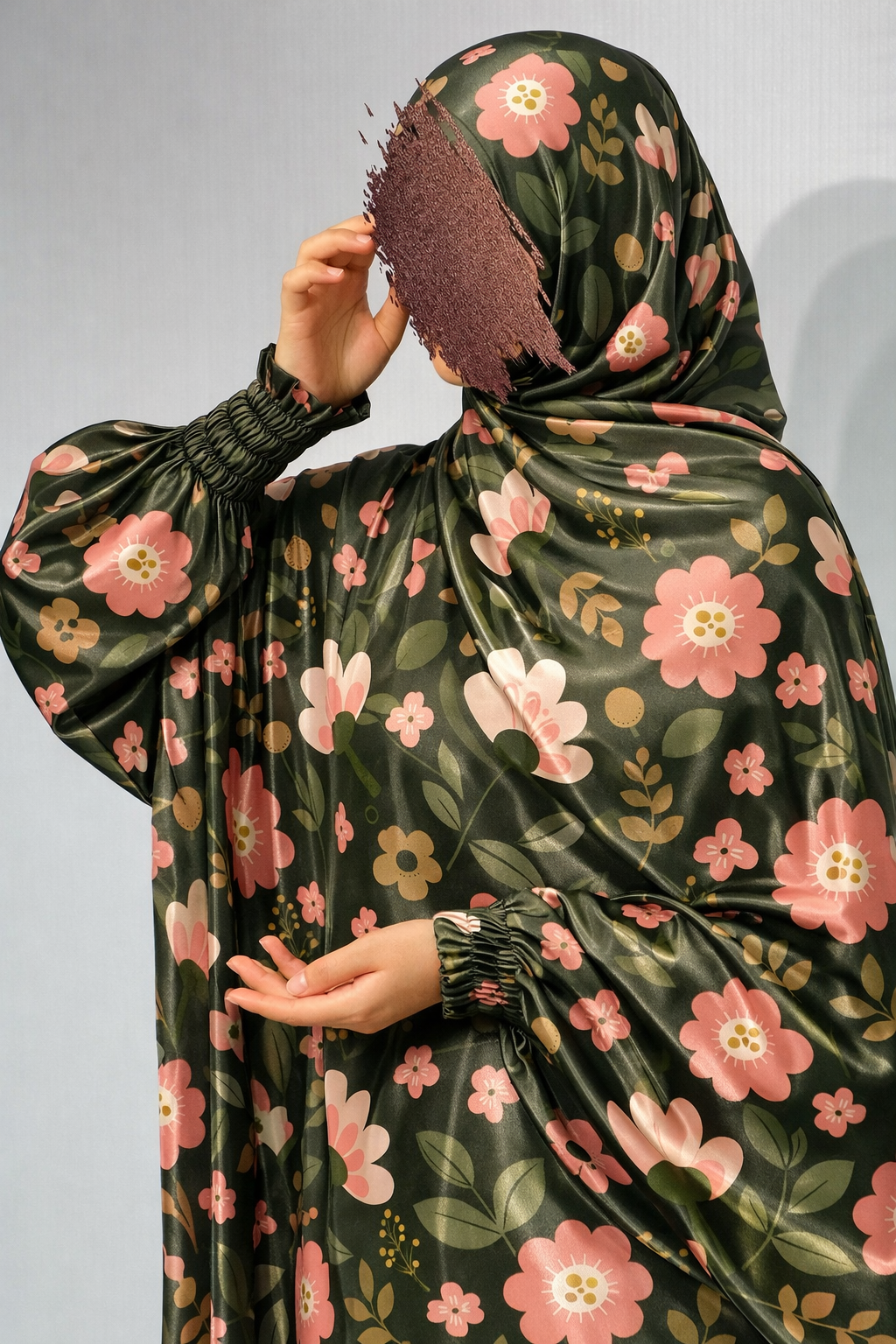 إسدال حرير أرماني فاخر