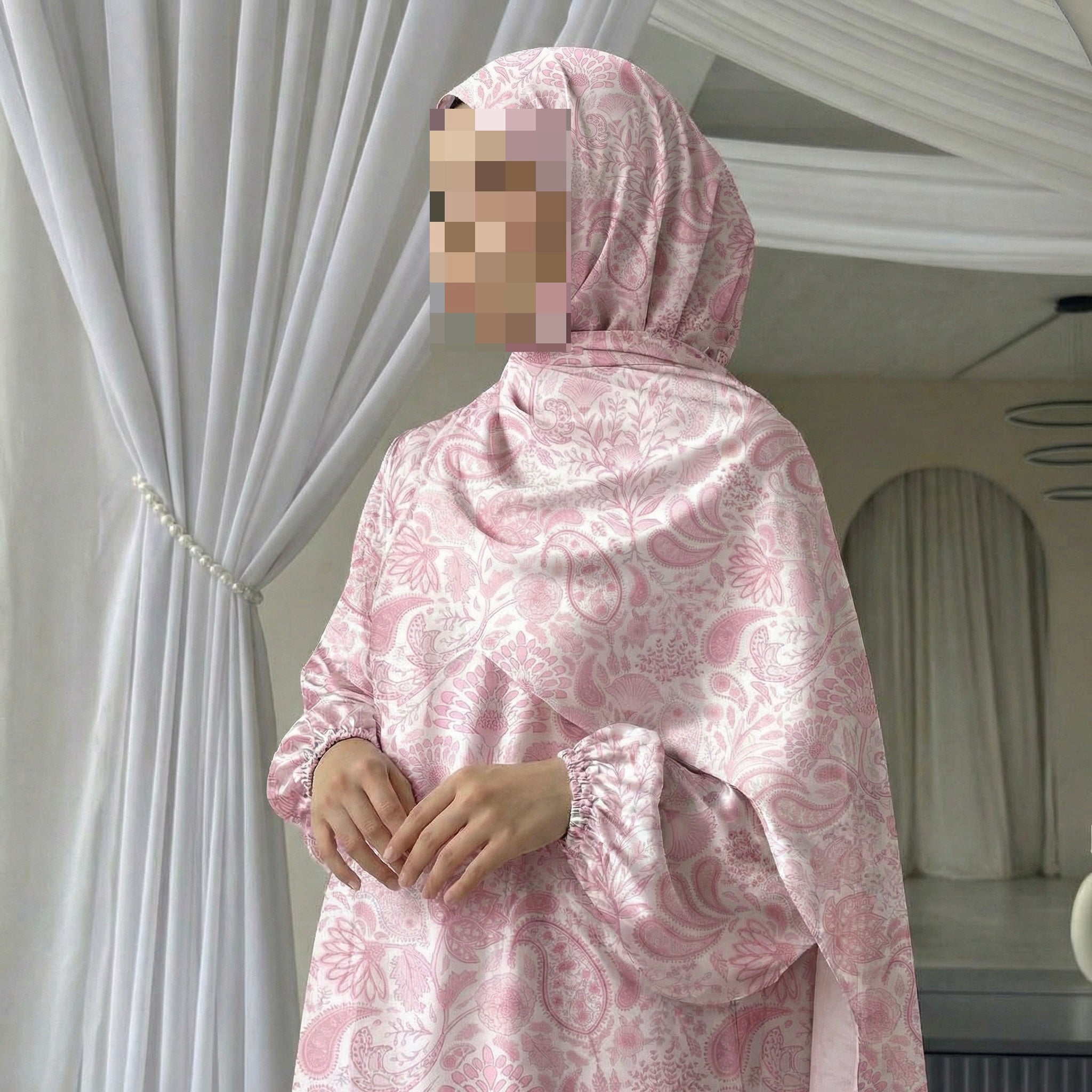 إسدال حرير أرماني فاخر