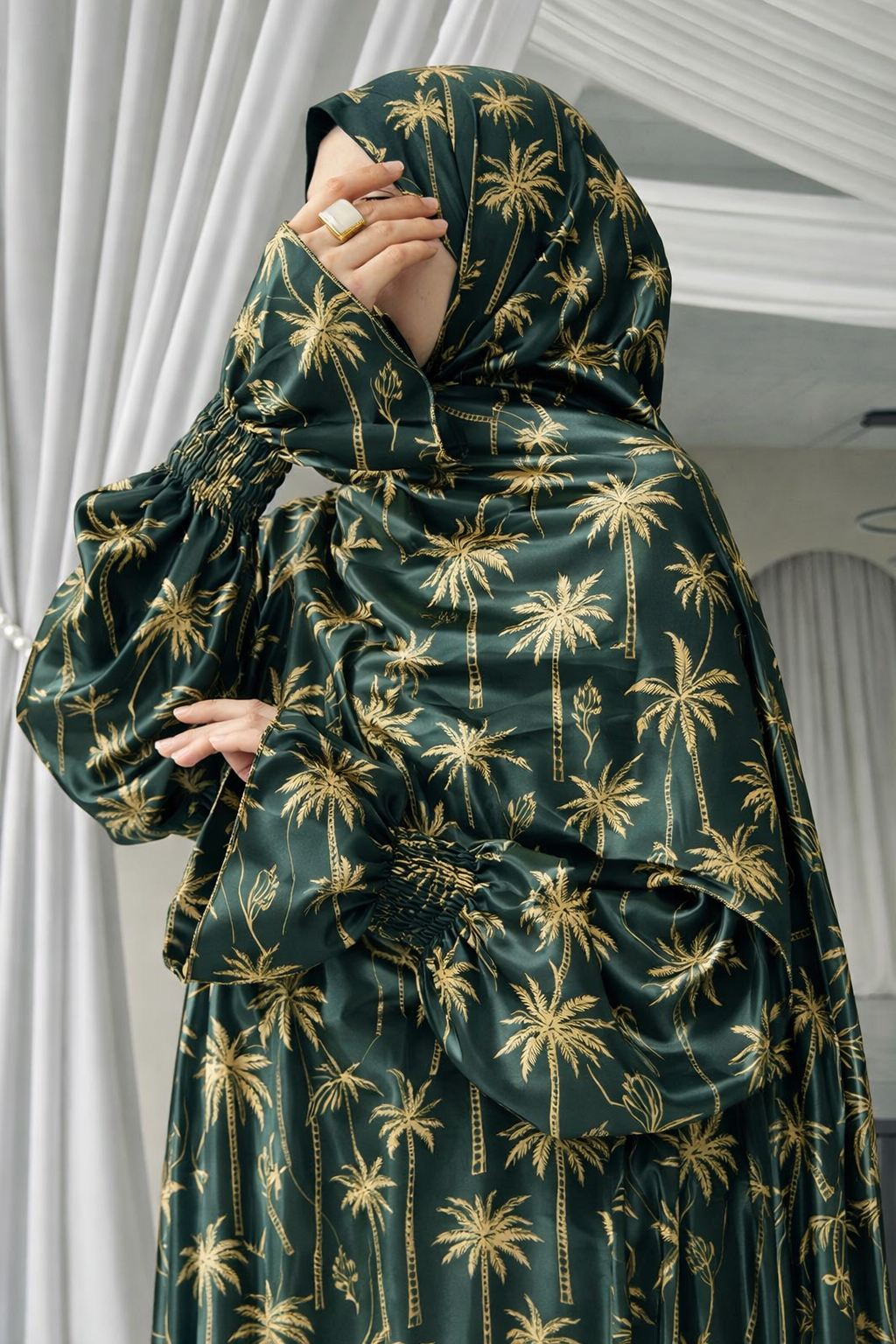 إسدال حرير أرماني فاخر