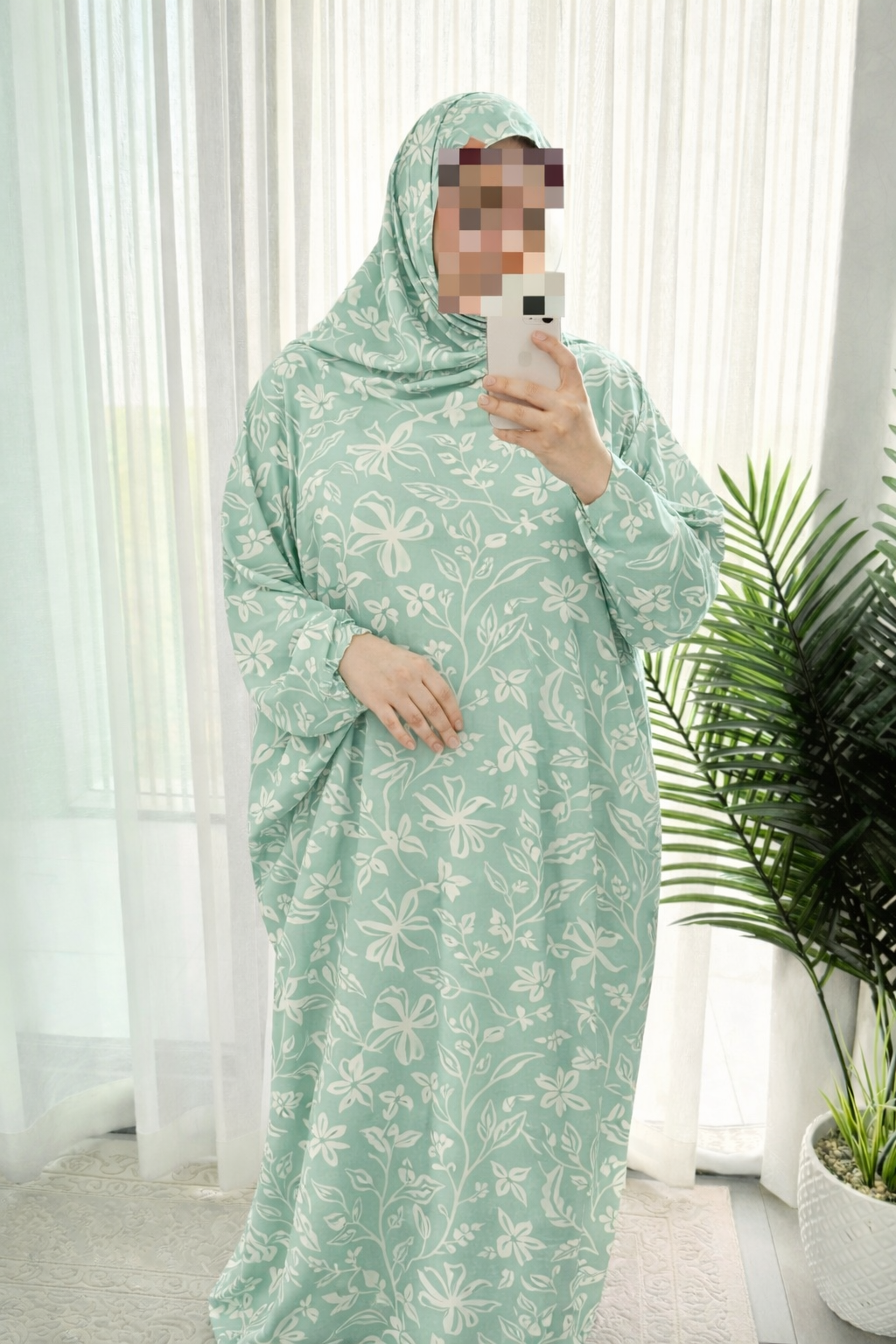 إسدال حرير أرماني فاخر